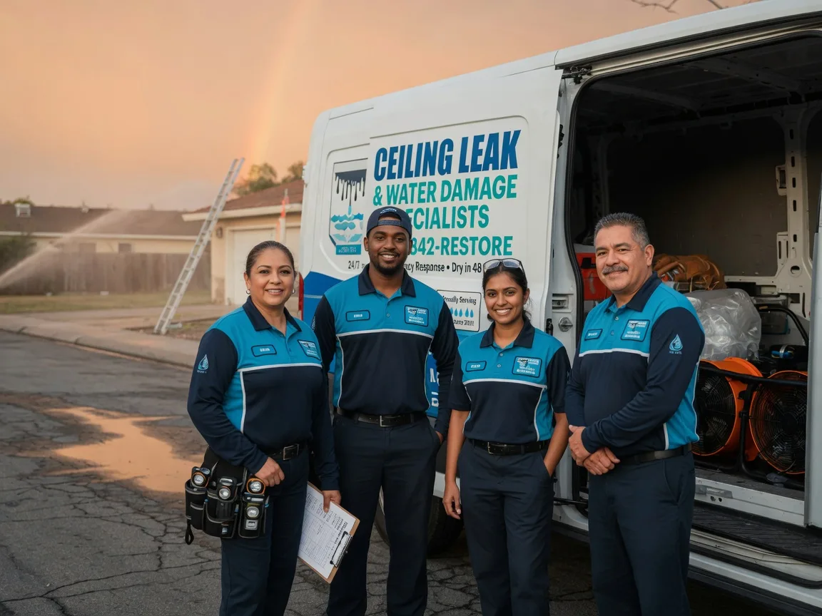Ceiling Leak Cleanup company in Justiceburg, TX